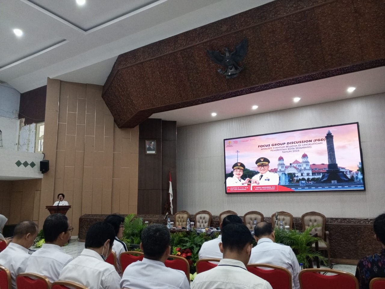 Diskominfo Kota Semarang Hadiri FGD Analisis Standar Belanja Tahun Anggaran 2026